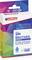 Edding remanufactured ink cartridge 446 for Brother LC123 C, contains 10.5 ml of ink, suitable for approximately 1000 pages, Blue.