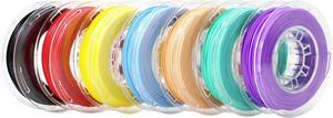 Toybox PF_250DBN_CBT Deluxe Food Bundle Filament pack PLA  1.75 mm  Black, Red, Yellow, Sky blue, Light orange, Green, Purple  7 pc(s)