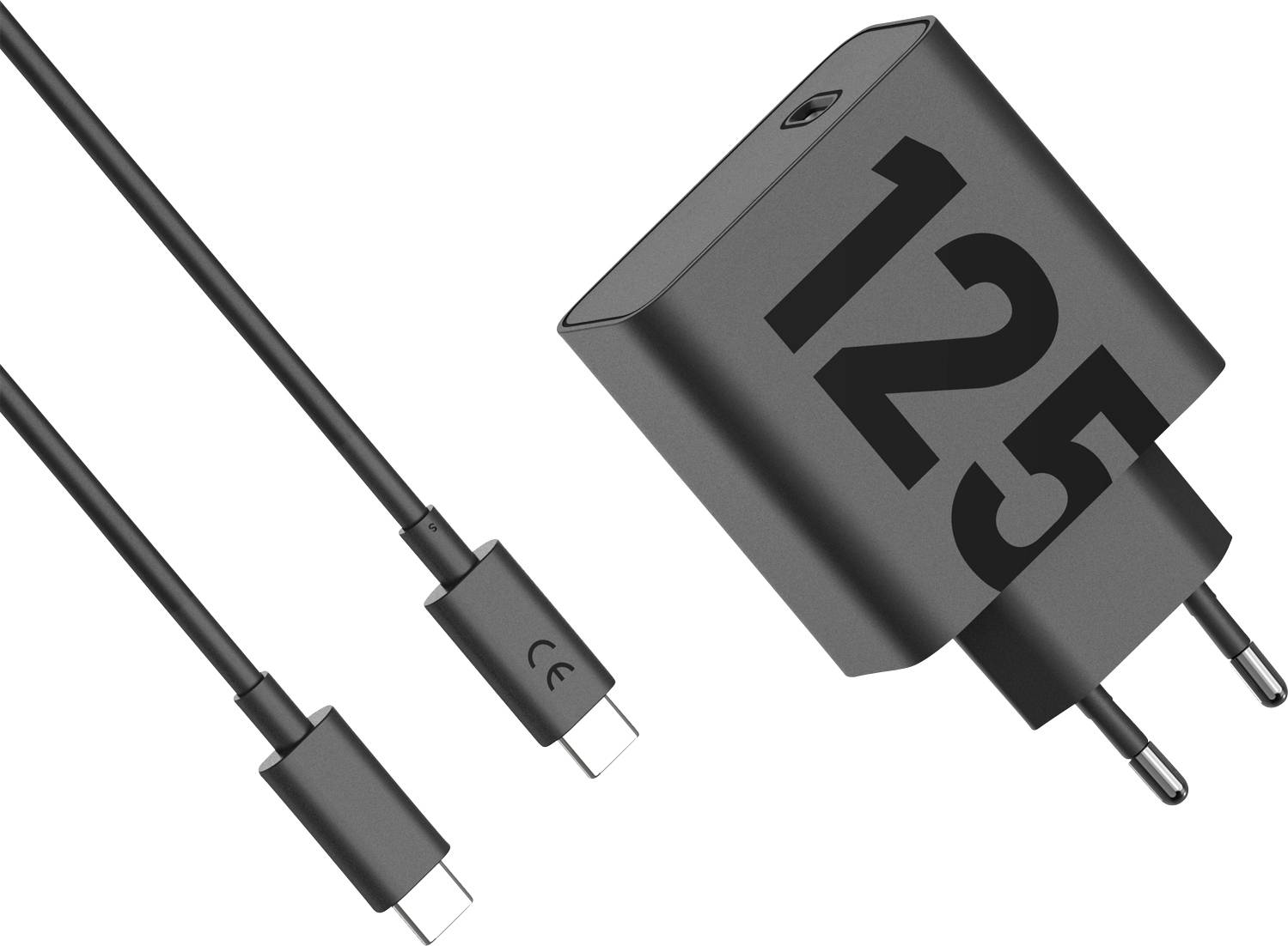 Motorola neu USB charger 125 W 1x USB-C® Power Delivery 3.0, Power Delivery Black GaN, Quick charger