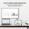 Two screens on a desk display diagrams for better content comparison. Text: '2 Split Screen, More Productive'