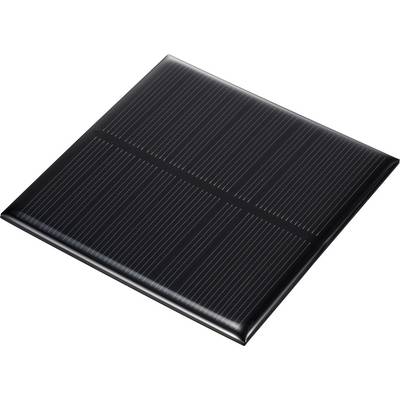 Quadratic solar panel with black cells and thin lines for generating solar energy.