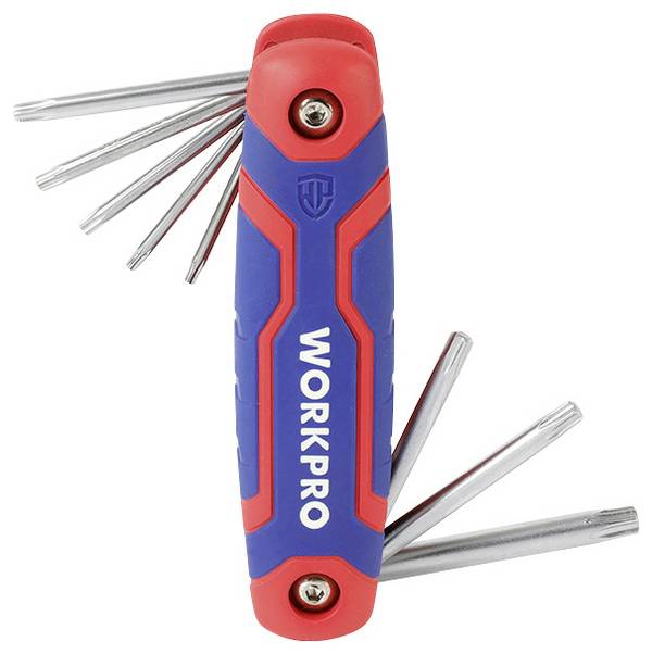 WorkPro TX Allen key set T 9, T 10, T 15, T 20, T 25, T 27, T 30, T 40