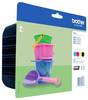 Brother Ink cartridge LC221 Original Set Black, Cyan, Magenta, Yellow LC221VALBP