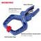 Blue Ratchet Clip with 'Quick Release' Mechanism, Reinforced with Nylon, Ideal for Durable and Adjustable Clamping.