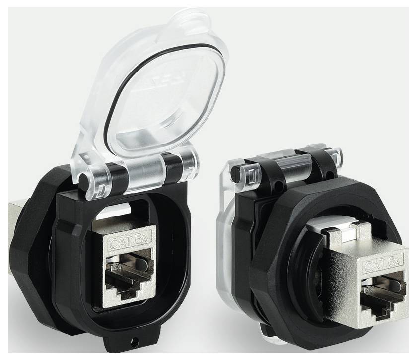 Luetze 493077 RJ45 recessed socket Socket, straight No. of pins (RJ): 8 1 pc(s)