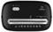 Paper shredder in a black casing with 'renkforce' logo. Control button for Auto, Off, Reverse. Paper slot. Maximum capacity: 8 sheets.