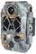 Camera with camouflage pattern, suitable for wildlife observation. It features infrared lenses and motion detection sensors.