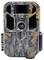 Wildlife camera in camouflage pattern with lens and sensors, ideal for monitoring animals in their natural habitat.