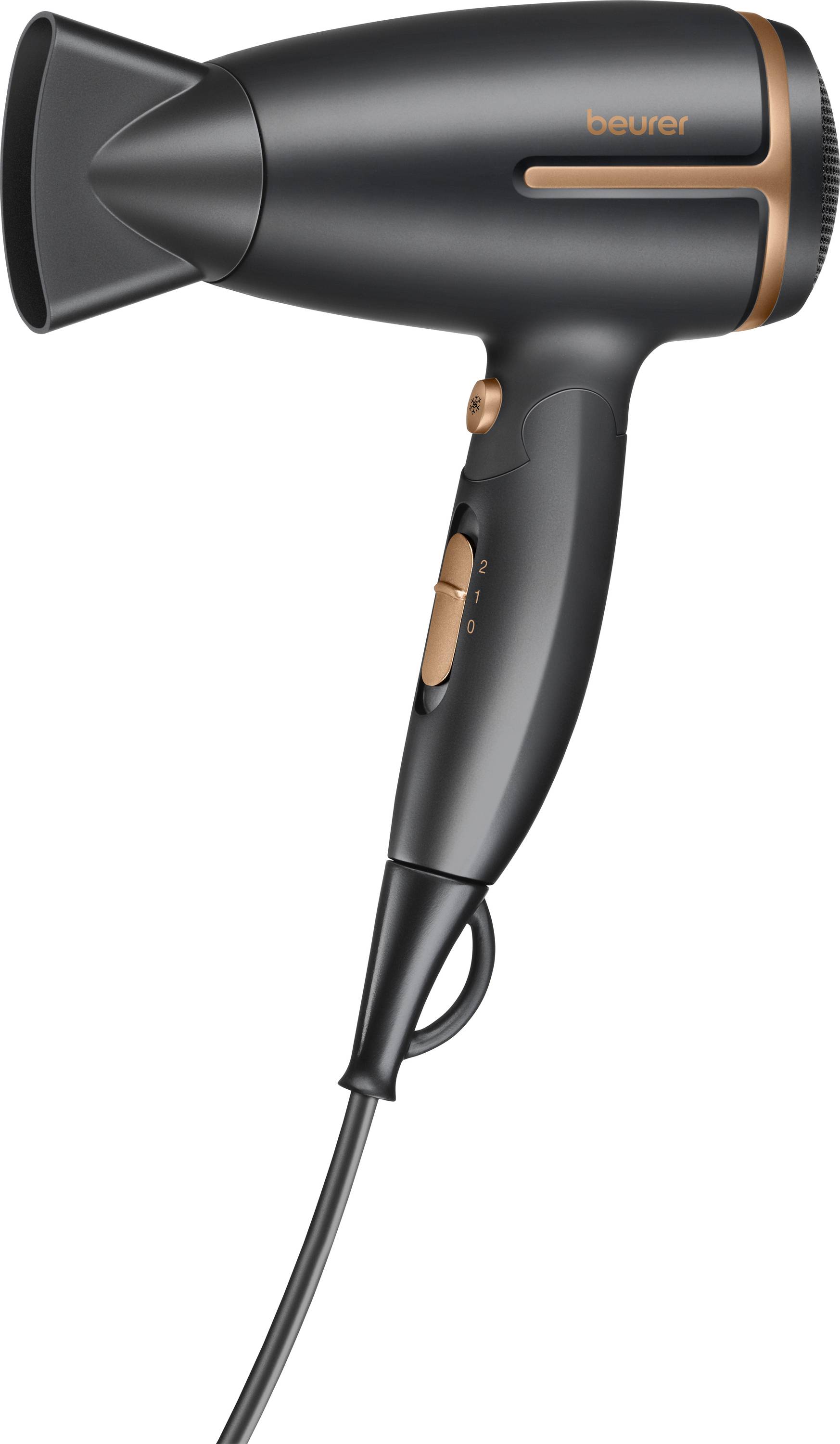 Beurer HC 25 LTD. Travel hair dryer Black, Rose