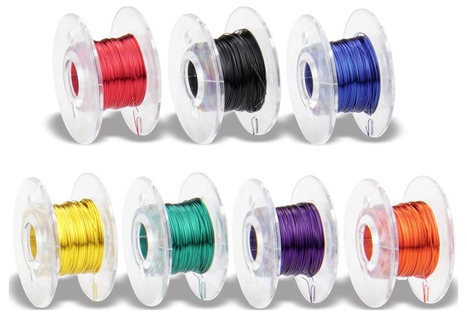 Donau Elektronik Enamel-coated copper wire Outside diameter (incl. coating)=0.10 mm 1 Set