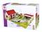 Toy Set "Farm": Includes a wooden barn, animals such as cows and horses, and a human figure. Packaging shows assembled farm. Suitable for ages 3 and up.