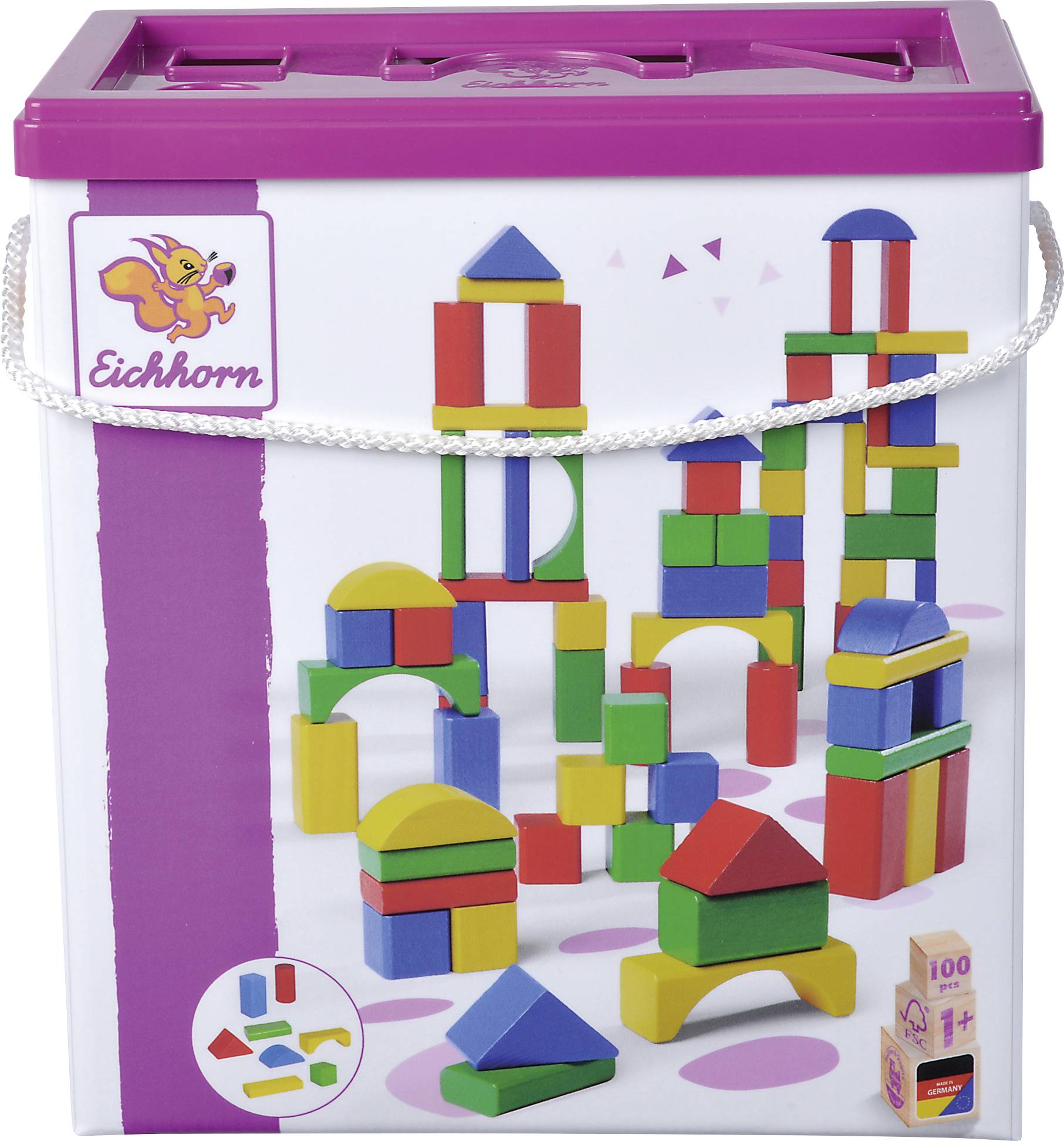 Eichhorn bunte Holzbausteine 100010171 No. of players (max.): 2