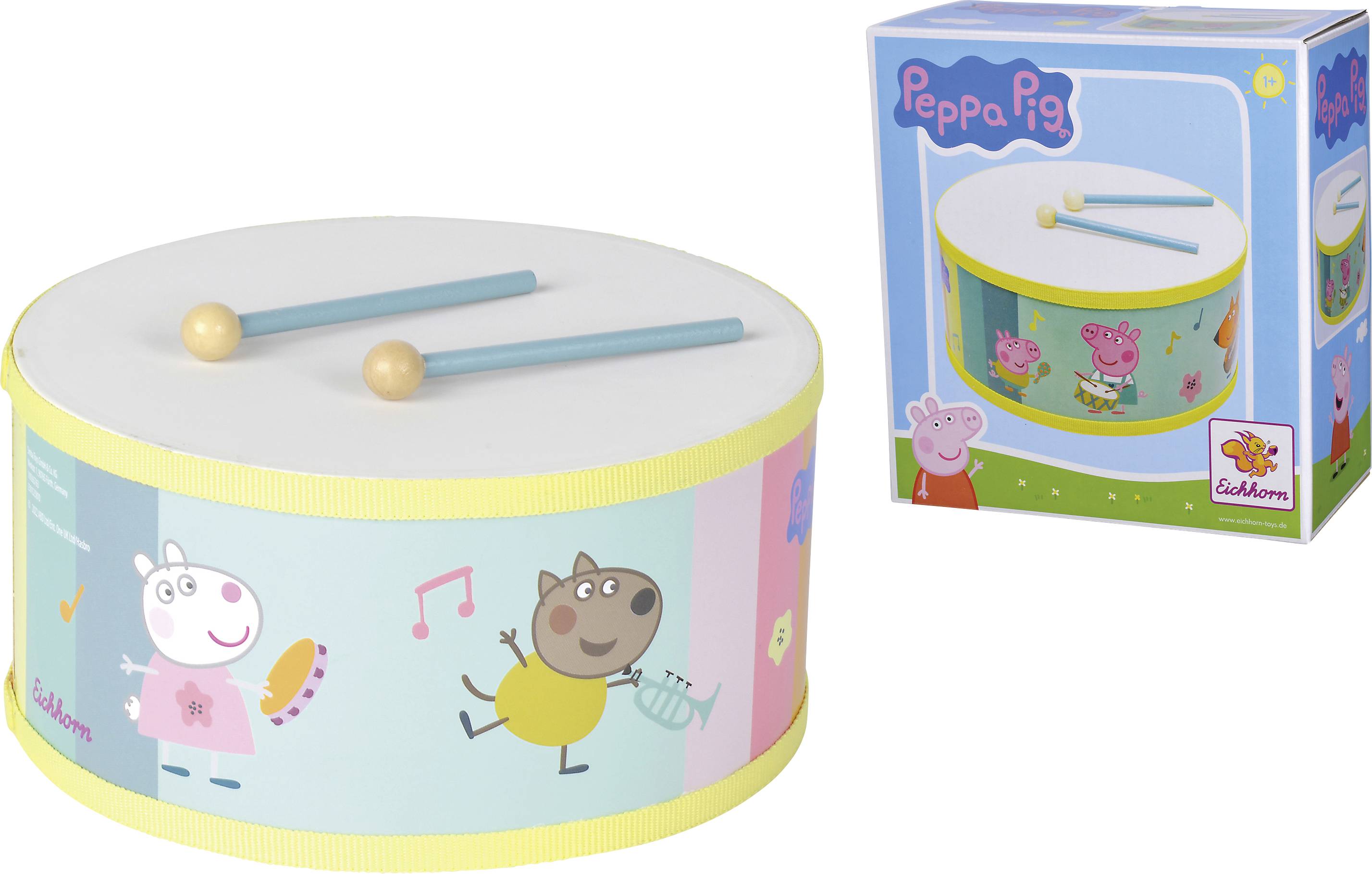 Eichhorn Magic touch drums Peppa Pig Trommel