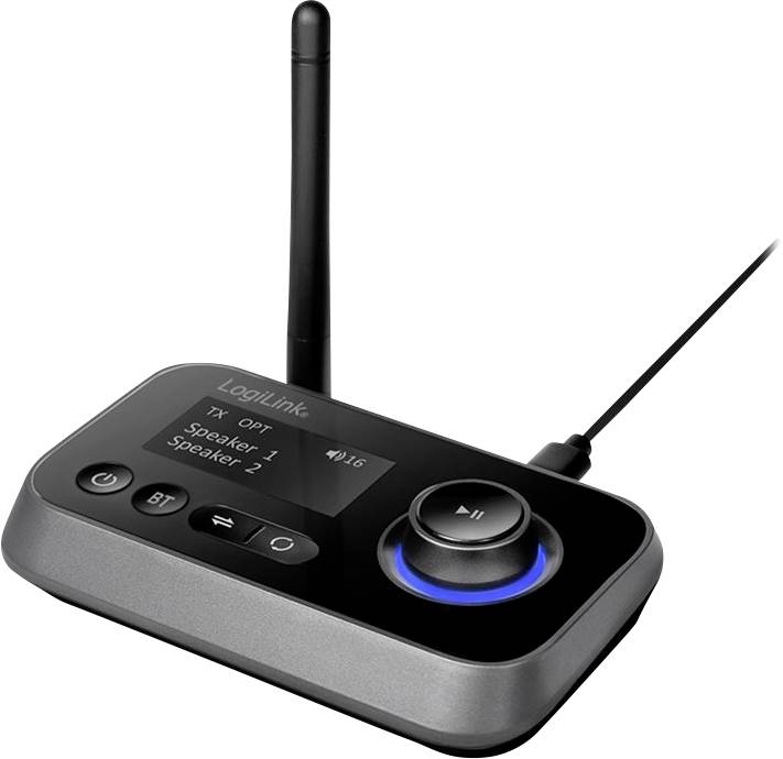 LogiLink BT0062 Bluetooth® audio transmitter/receiver Bluetooth: 5.0 10 m
