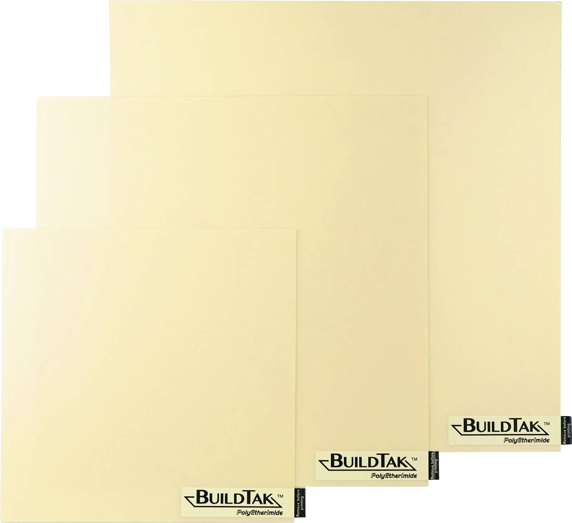 BUILDTAK Heated bed coating PEI 3D Printing Surface 350 x 350 mm PEI350X350