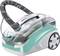 A robust, modern vacuum cleaner with a green-silver design and an ergonomic handle. Ideal for effective floor cleaning.