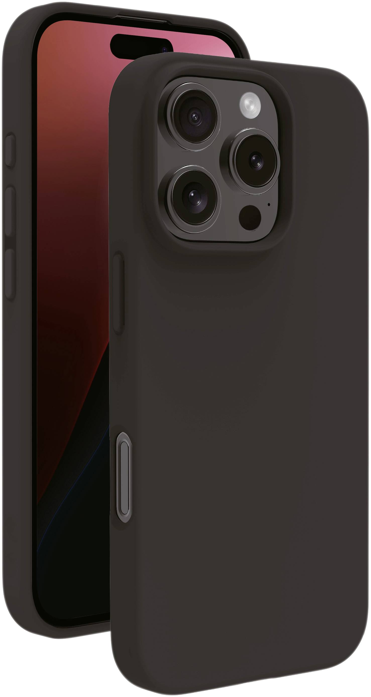 Vivanco MAG HYPE Back cover Apple iPhone 16 Pro Black Inductive charging, Sandproof, Sprayproof, Dustproof 64228