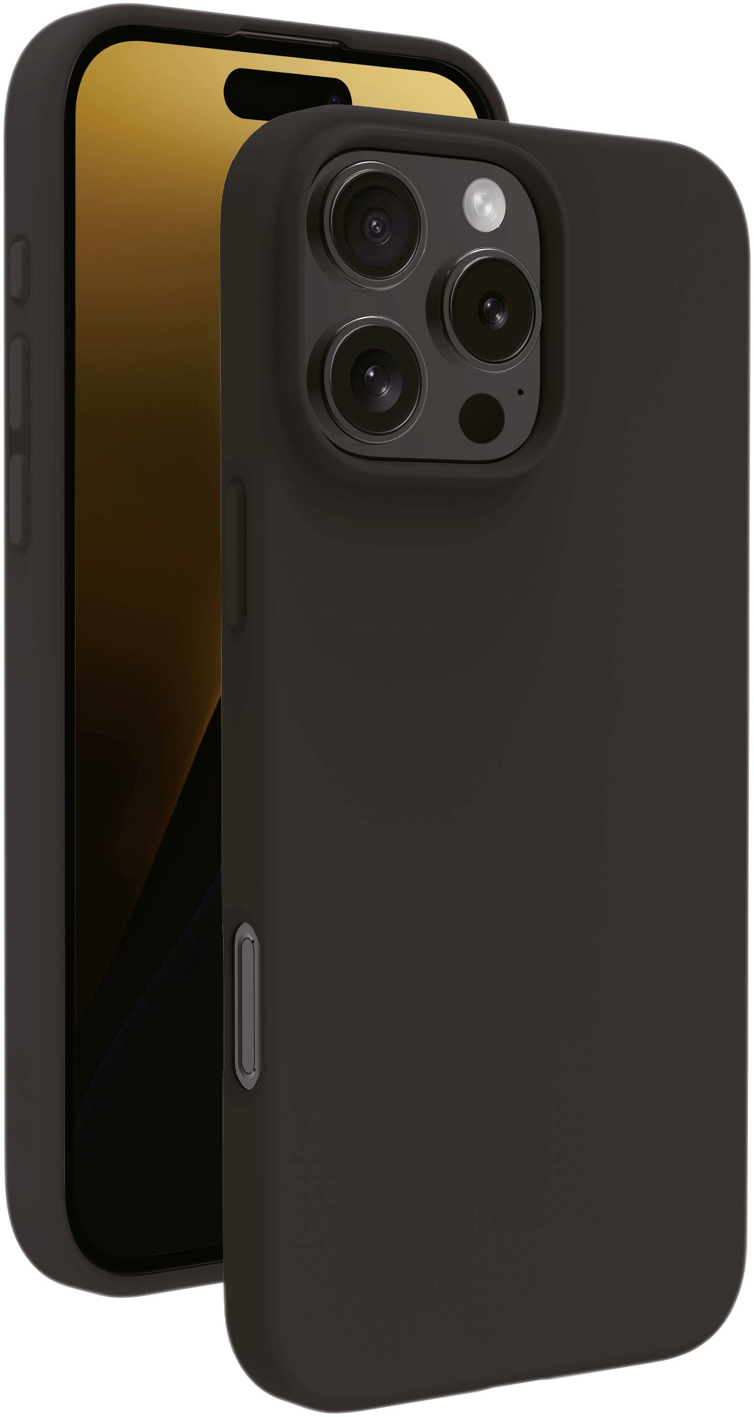 Vivanco MAG Hype Back cover Apple iPhone 16 Pro Max Black Inductive charging, Sandproof, Sprayproof, Dustproof 64242