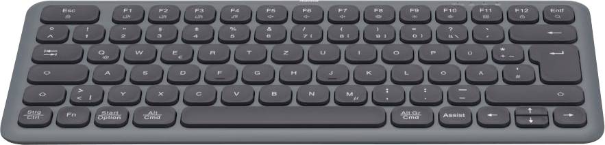 Hama WK-500 Radio Keyboard German, QWERTZ Black