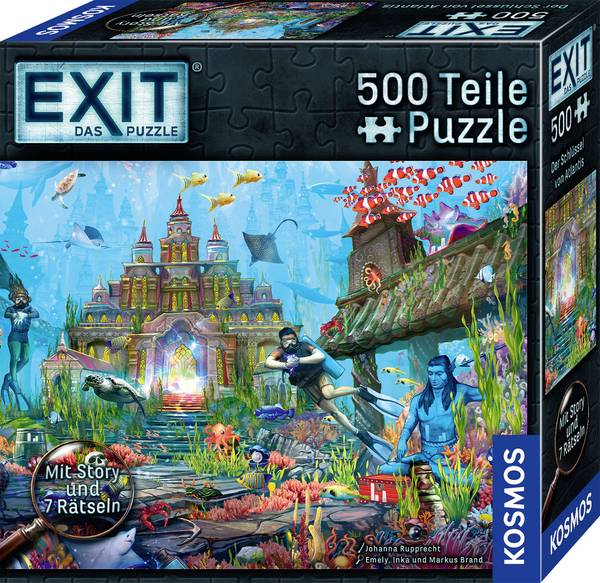 Kosmos EXIT Puzzle Der Schlüssel von Atlantis 44138905