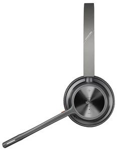 HP Poly Voyager 4320 UC Stereo  On-ear headset Bluetooth® (1075101) Stereo Black Noise cancelling Volume control, incl. charger and docking station PC