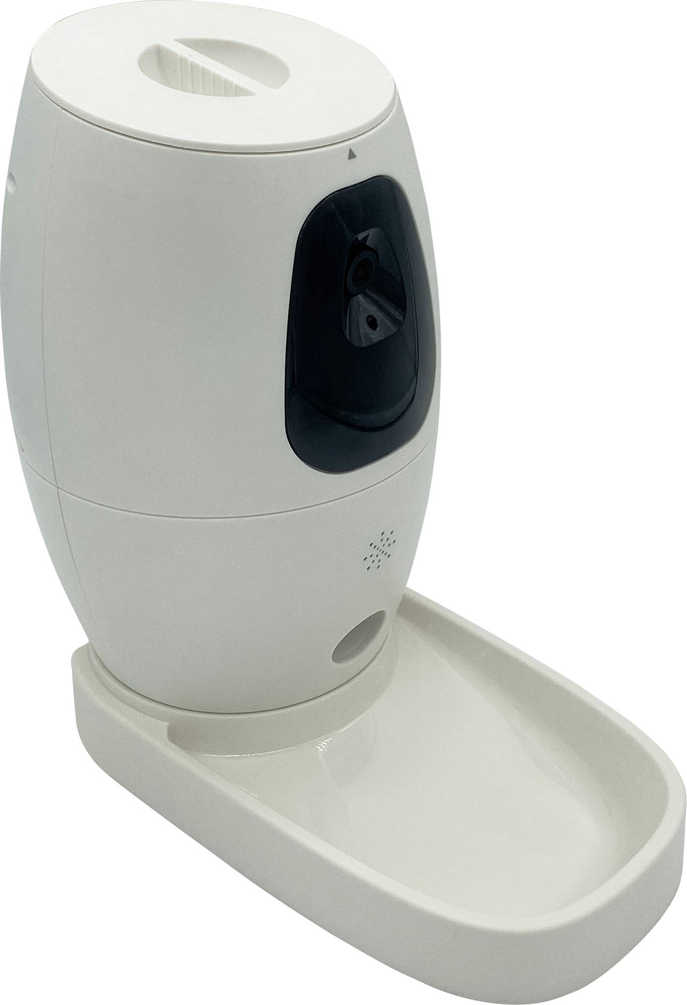 Berger & Schroeter Smart Pet Feeder Food dispenser, Animal camera White 1 pc(s)