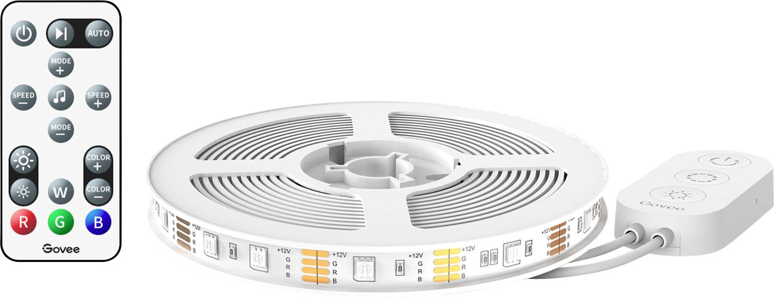 Govee RGB Bluetooth LED Backlight for 46”- 60” TVs H6179 LED strip set + USB port 5 V RGB 1 Set