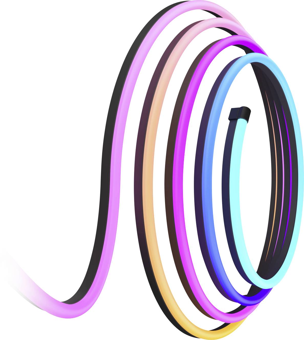 Govee Neon Strip Light 4 Meter black Matter ready H61D4C11 LED strip basic set 100 V, 230 V, 24 V 4 m RGB 1 pc(s)