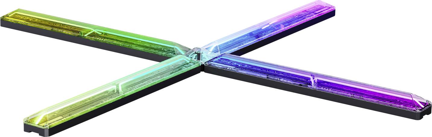 Govee Govee Gaming Wall light H6063312 LED wall light 72 W LED module Black