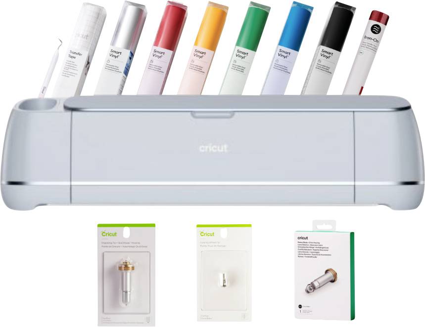 Cricut Maker 3 + Tools & Material Bundle Cutting plotter design set Cutting width 29.7 cm