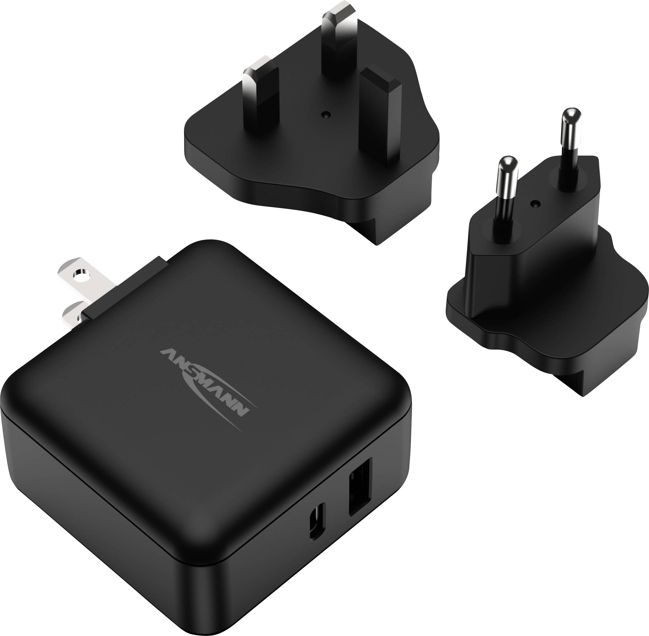 Ansmann Travel Charger TC230PD USB charger 30 W 1x USB-A, 1x USB-C® Power Delivery Black Indoors