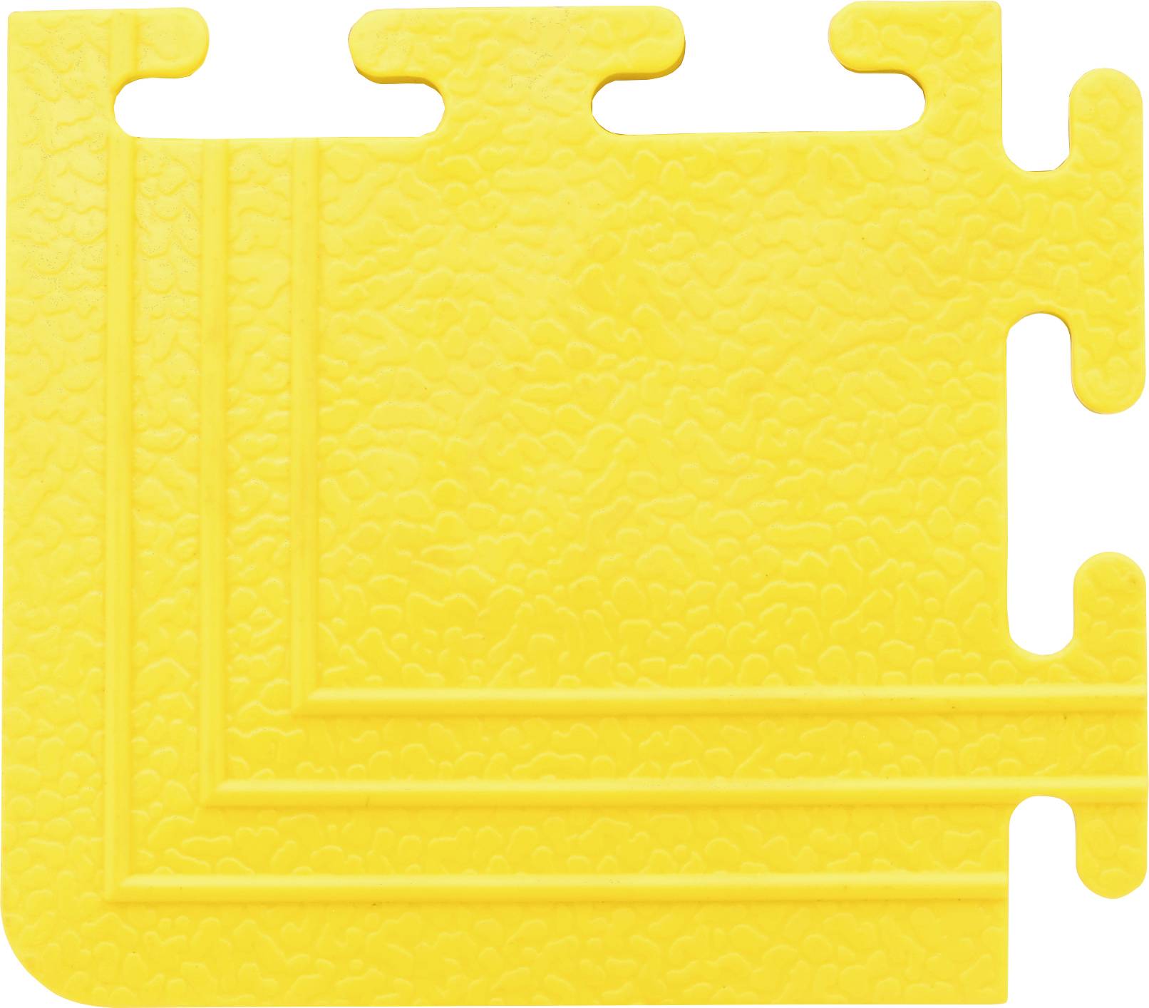 Kunzer 7GBEV Ecke PP Gelb Workshop floor corners PP (L x W x H) 105 x 92 x 7 mm 4 pc(s)