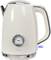 Cream-coloured kettle with temperature display.