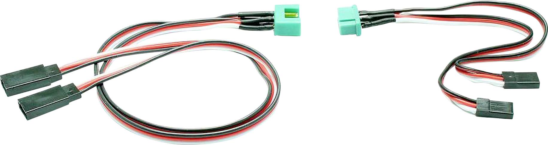 Pichler Modellbau Servo Connection cable [1x MPX plug - 2x MPX plug]