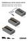 'Three OSRAM POWERinvert models: OEINVU150, OEINVU300, OEINVU500. All convert 12V DC to 230V AC. 150W, 300W, 500W respectively.'