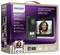 Philips WelcomeEye Connect 3 Video Doorbell Packaging with image of device, woman on screen and features: 3 MP camera, App control, QR code access.