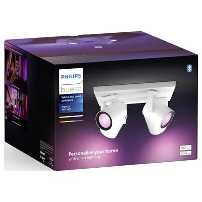 Philips Hue Hue Ceiling spot 929003808201 Argenta GU10 16.8 W Warm white to cool white, RGBW-2