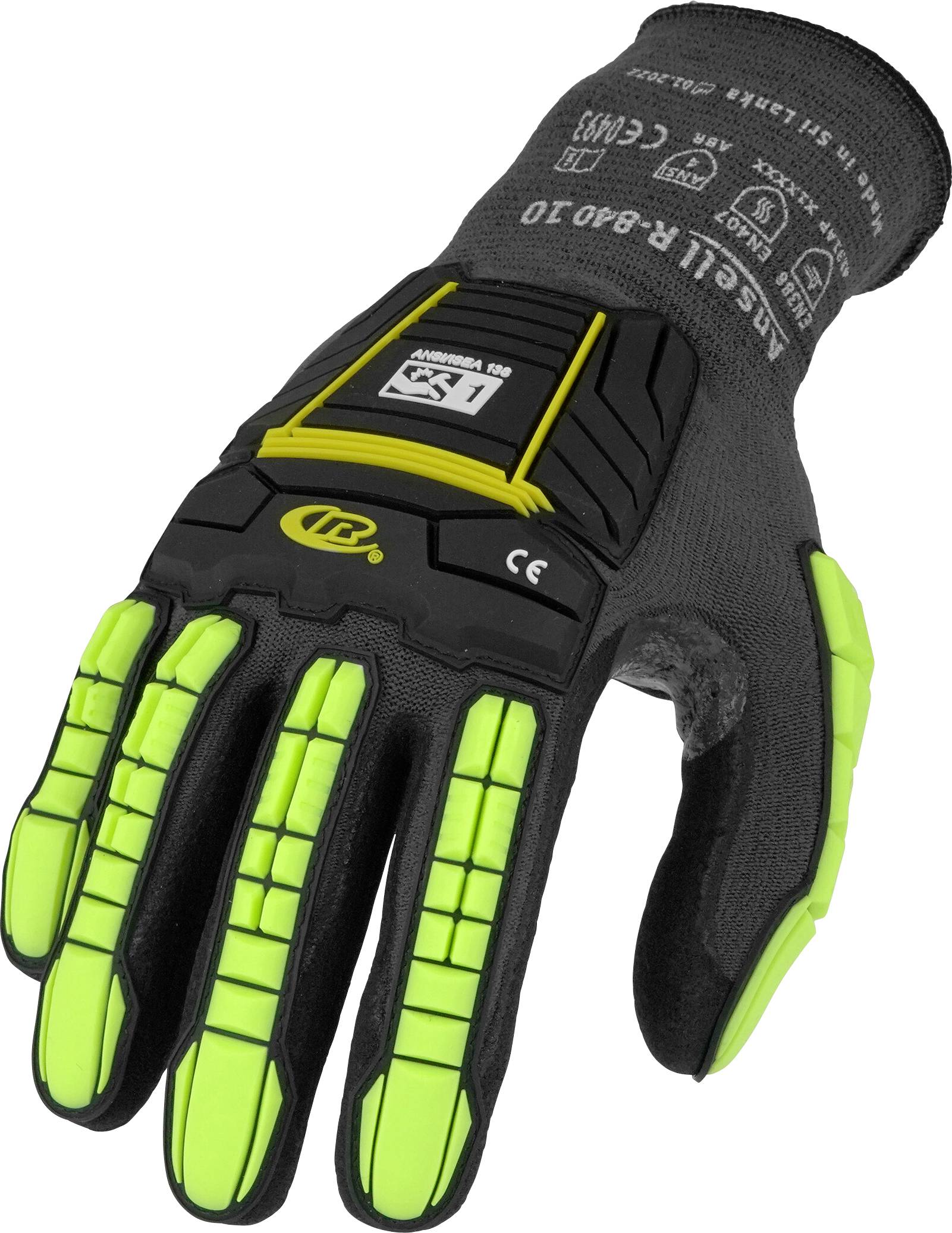 Ansell Ringers R840 R840R080-1P Protective glove Size (gloves): 8 EN 21420:2020 1 Pair