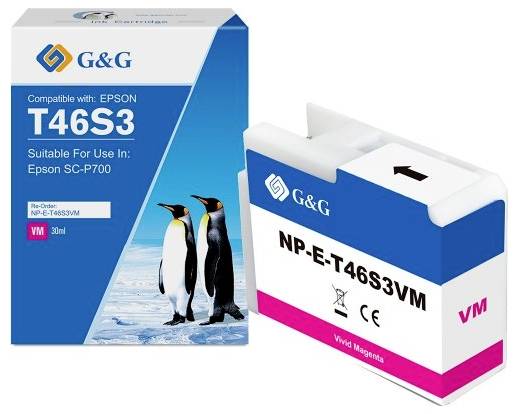 G&G Ink refill Compatible Magenta 1E46S3-VMGG