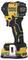DeWalt cordless drill with a brushless motor, coloured in yellow and black.