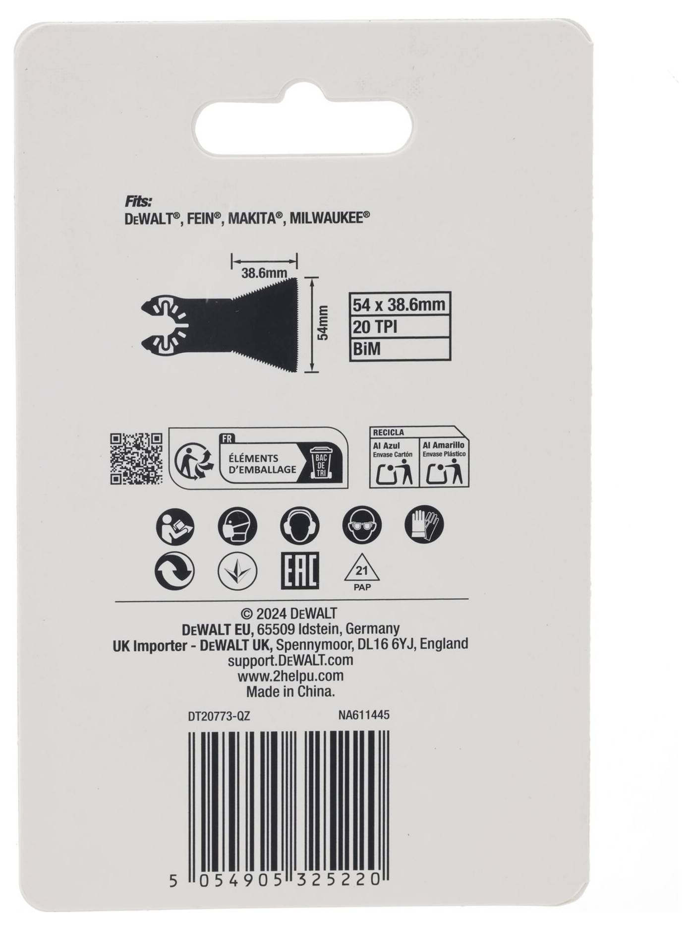 DEWALT DT20773-QZ DT20773-QZ Saw blade 1 pc(s)-3