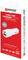 'Dual Car Charger 20W PD' in Red Packaging. Compatible with USB-C and USB-A, Suitable for Vehicles. Swiss Design.