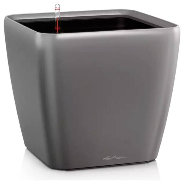 Lechuza Quadro Premium 16123 Planter container Anthracite
