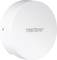 A white, round access point with 'TRENDnet' printed on the front.