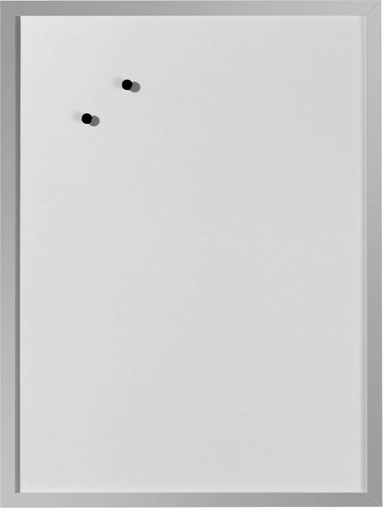 Herlitz Magnetic board, Whiteboard 10524627 (W x H) 400 mm x 600 mm Silver 10524627