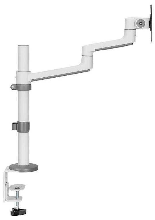 Adjustable Metal Monitor Arm for Desk Mounting. Articulated Arms Enable Flexible Screen Positioning.