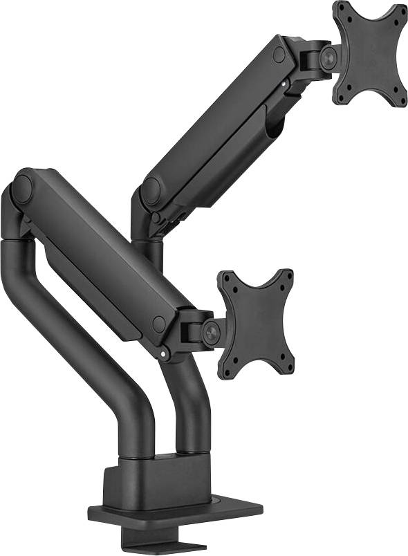 Neomounts DS70S-950BL2 Monitor desk mount 43,2 cm (17) - 88,9 cm (35) Black Height-adjustable, Tiltable, Swivelling, Swivelling