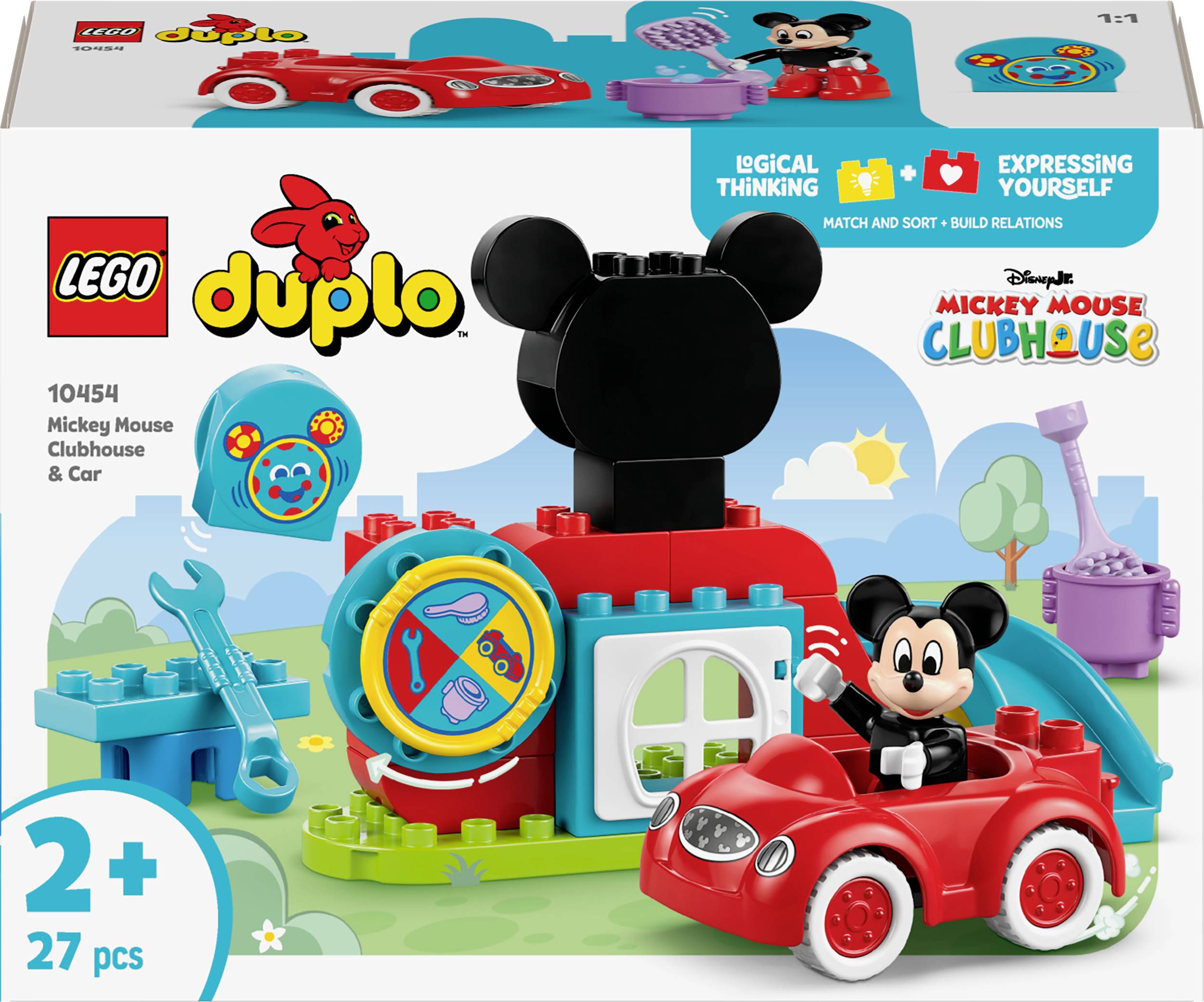 10454 LEGO® DUPLO® Mickys clubhouse and car