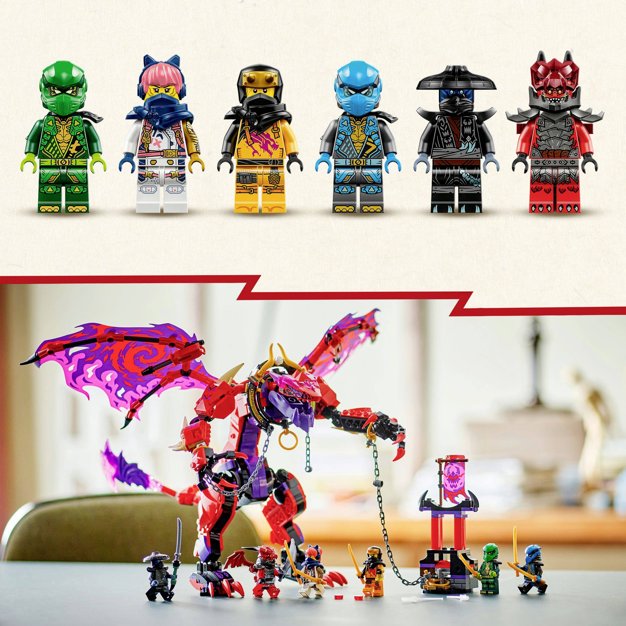 Buy 71832 LEGO® NINJAGO Chaos dragon Thursday | Conrad Electronic