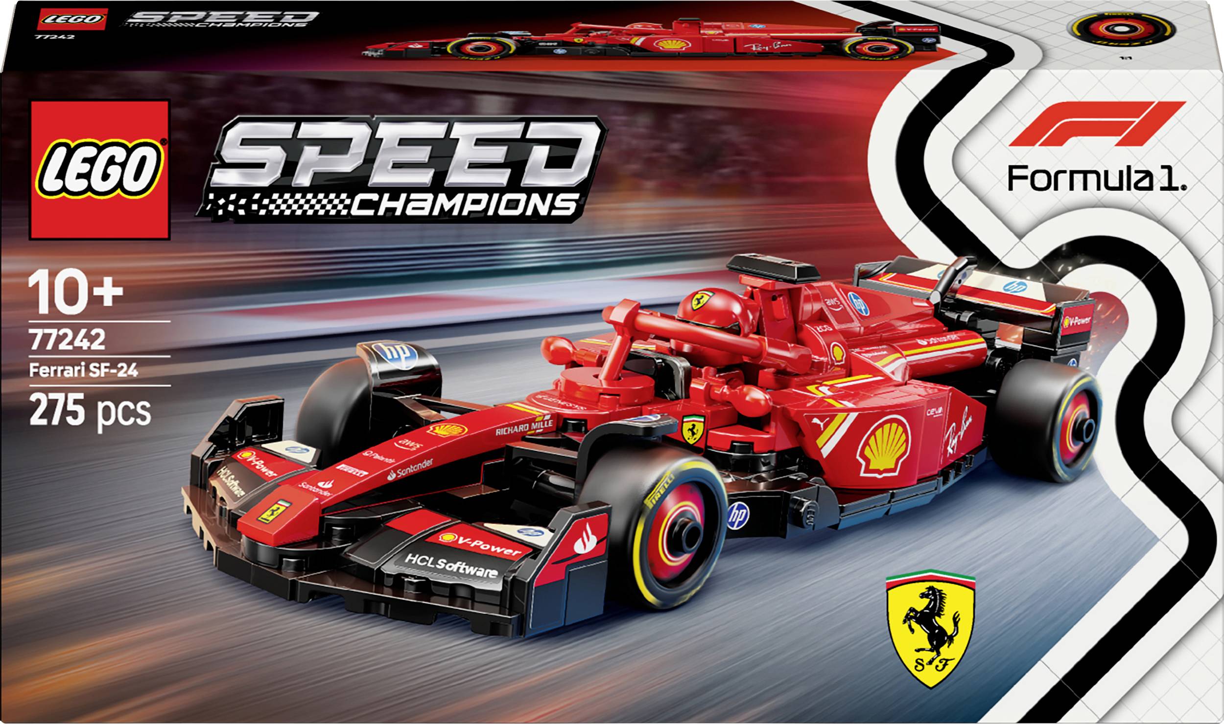 77242 LEGO® SPEED CHAMPIONS Ferrari SF-24 F1 racing car